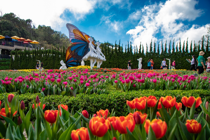 Le Jardin d'Amour, one of the best things to do in Ba Na Hills 